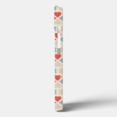 Retro Valentijnsdagpatroon Case-Mate iPhone Case (Achterkant / Links)