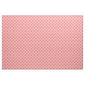retro valentines dots hearts pink red stof (Fat Quarter)