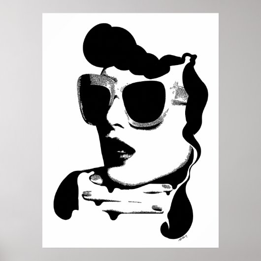 Retro Vamp Poster (Voorkant)