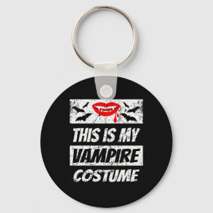 Retro Vampier Halloween Outfit Easy Halloween Drac Sleutelhanger