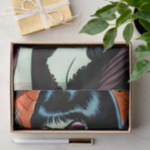 Retro Vampire Vrouw Tissuepapier (Geschenk)