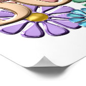 Retro van 50 s poster (Hoek)