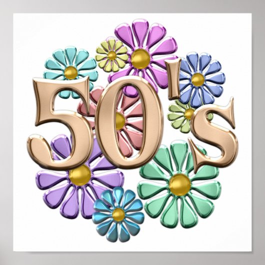 Retro van 50 s poster (Voorkant)