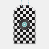 Retro van 50 seconden - Dank u Labels, 50 seconden Cadeaulabel (Achterkant)