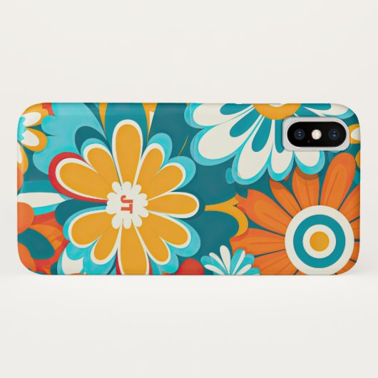 Retro van 70 s Case-Mate iPhone case (Achterkant (horizontaal))