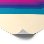 Retro van 70 s poster (Hoek)