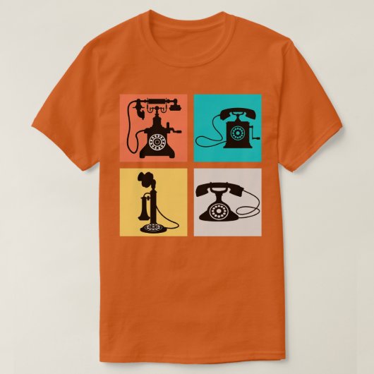 Retro van 80 s t-shirt (Design voorkant)