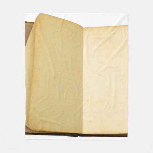  retro van de boekstructuur fleece deken (Voorkant)