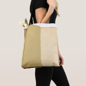 retro van de boekstructuur tote bag (Dichtbij)