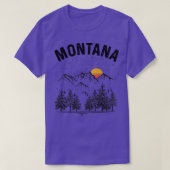  Retro van de deelstaat Montana T-shirt (Design voorkant)