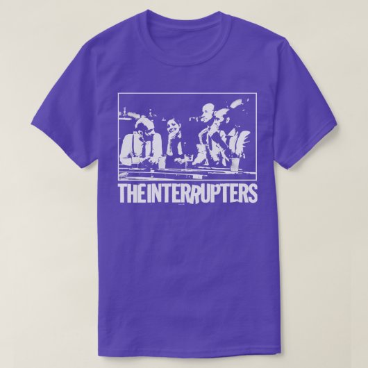 Retro van de onderbrekers t-shirt (Design voorkant)