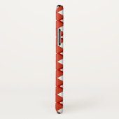 Retro van de Zomer Red Checks Plaid Phone Hoesje (Achterkant / rechts)