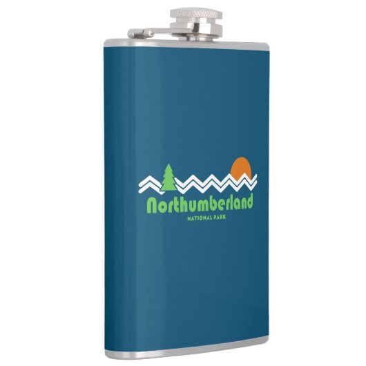 Retro van het Nationaal Park Northumberland Heupfles (Rechts)