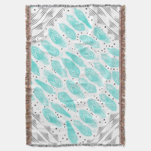 retro van het wilde en vrije ventilatorpatroon deken (Voorkant Verticaal)