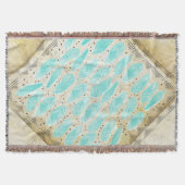  retro van het wilde en vrije ventilatorpatroon deken (Voorkant)