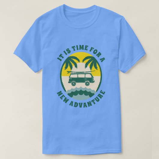 Retro Van Life T-Shirt (Design voorkant)
