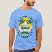 Retro Van Life T-Shirt (Voorkant)