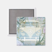 Retro Van Magneet (Voorkant / Achterkant)