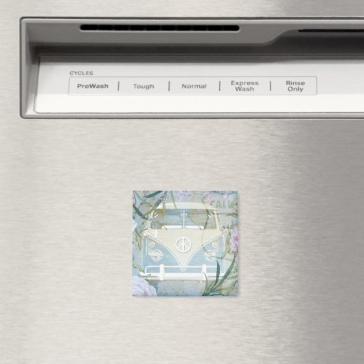 Retro Van Magneet (Insitu (Vaatwasser))