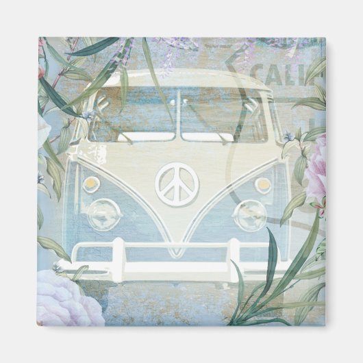 Retro Van Magneet (Voorkant)