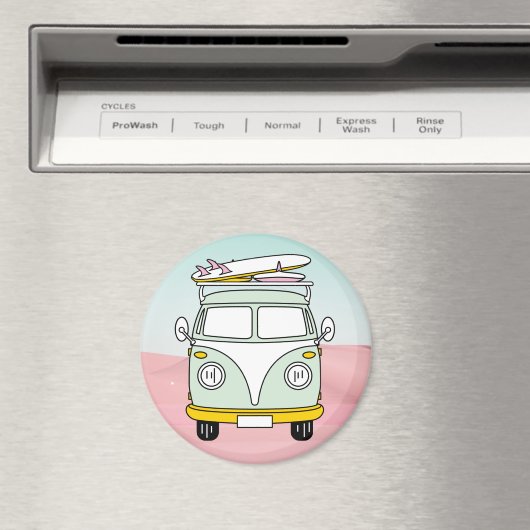 Retro Van Magneet (Insitu (Vaatwasser))