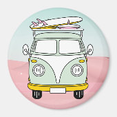 Retro Van Magneet (Voorkant)