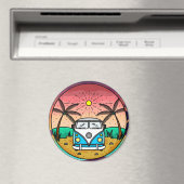 Retro Van Magnet (Insitu (Vaatwasser))