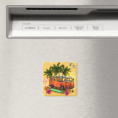 Retro Van Magnet (Insitu (Vaatwasser))