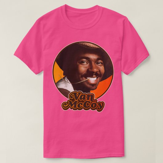 Retro Van McCoy Tribute T-shirt (Design voorkant)