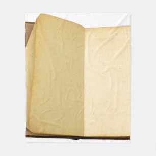  retro van oude boektextuur fleece deken