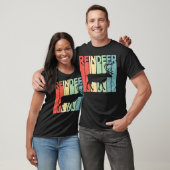  retro van rendieren t-shirt (Unisex)
