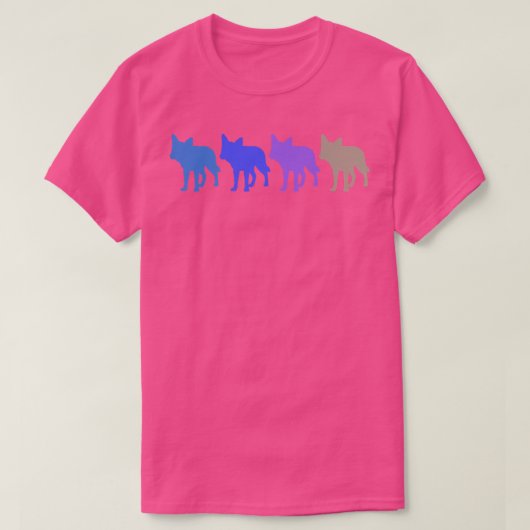  retro van Silhouette 80s stijl T-shirt (Design voorkant)
