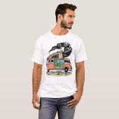 Retro Van T-Shirt (Voorkant volledig)