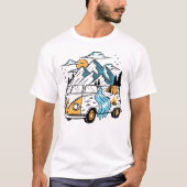 Retro Van T-Shirt (Voorkant)