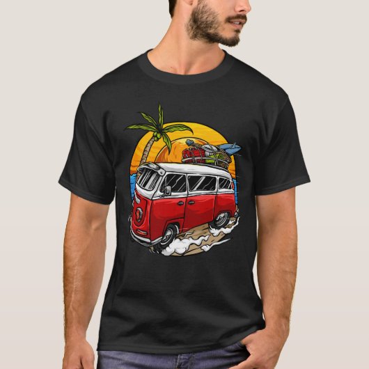 Retro Van T-shirt (Voorkant)