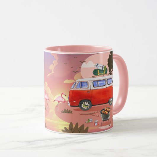 Retro Vans Mok (Voorkant rechts)