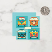 Retro Vans Notitiekaartje (Voorkant / Achterkant in situ)