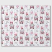 Retro Vans ompakken papier (Vlak)