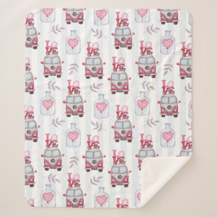 Retro Vans Sherpa Blanket Sherpa Deken