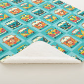 Retro Vans Sherpa Deken (3/4)