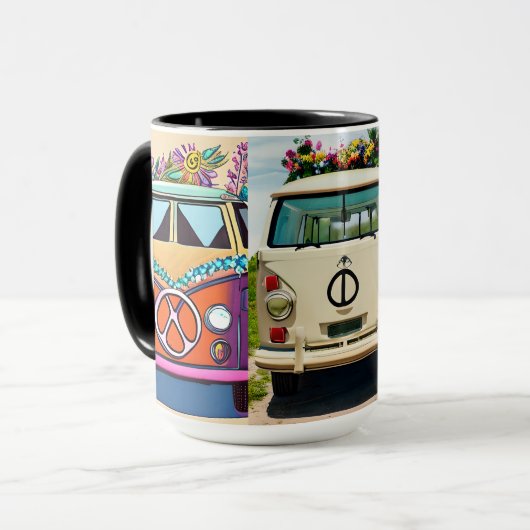 Retro Vans  Vibe Mok (Voorkant links)