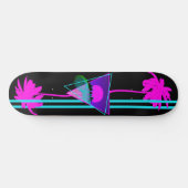 Retro Vaporwave Vibe Skateboard (Horizontaal)