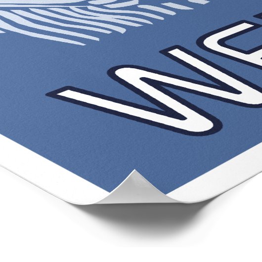 Retro vector Art New Orleans jazz trompetspeler Poster (Hoek)