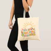 Retro Vegan Tote Bag (Voorkant (product))