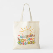 Retro Vegan Tote Bag (Achterkant)