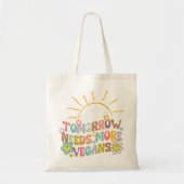 Retro Vegan Tote Bag (Voorkant)