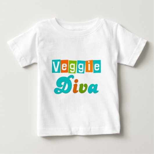 Retro Veggie Diva (Voorkant)