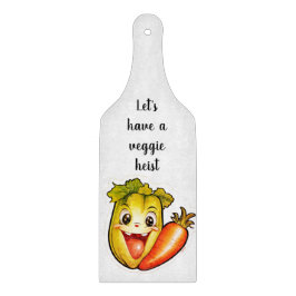Retro veggies  snijplank