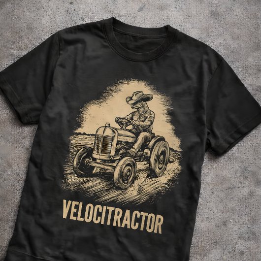 Retro Velocitractor Boerentractor Retro Grappig T-shirt