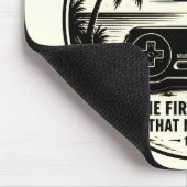 Retro ventage gamers ontwerp muismat (Hoek)